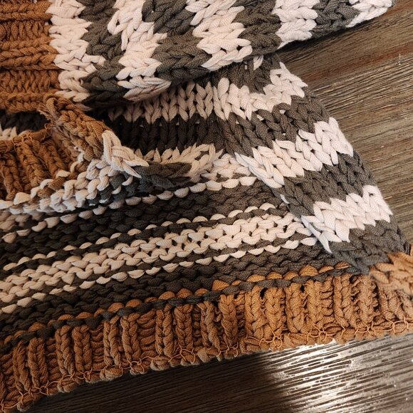 Free People Portland Pullover Sweatshirt NWOT Stripes Med - Picture 9 of 11